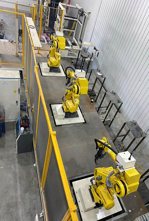 robot automated line 20