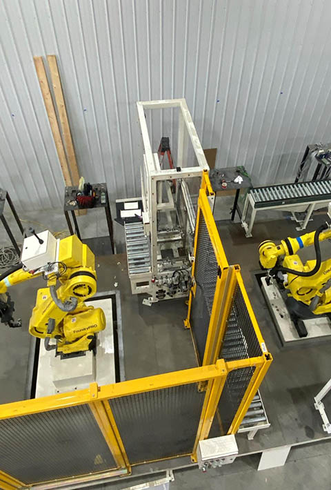 robot automated line 24