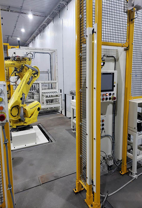 robot automated line 5